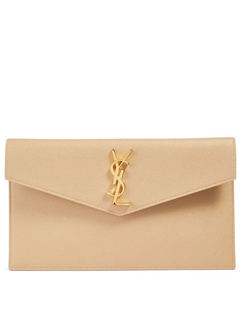 ysl black envelope clutch|ysl envelope bag beige.